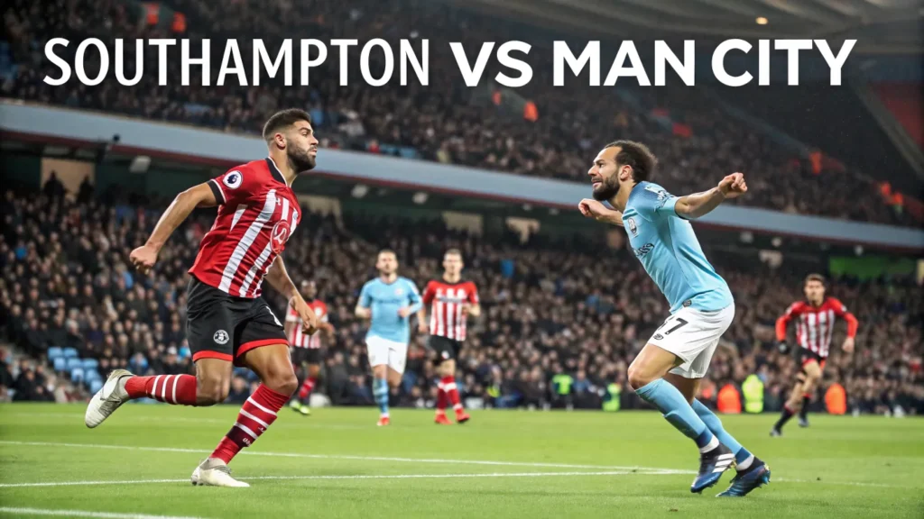 southampton vs man city