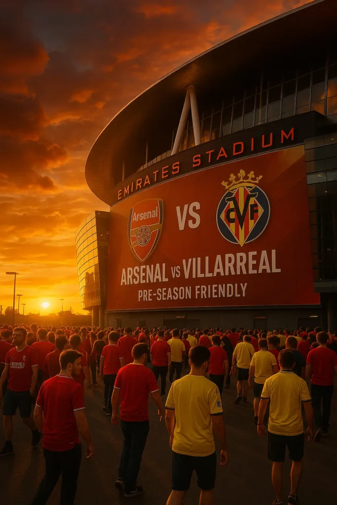 Arsenal vs Villarreal: A Perfect Pre-Season Test at the Emirates 2025 Arsenal vs Villarreal takes center stage