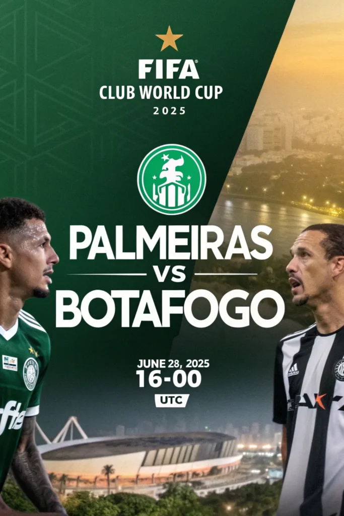 Palmeiras vs Botafogo: Brazilian Giants Collide in Historic FIFA Club World Cup Showdown 2025 Palmeiras vs Botafogo